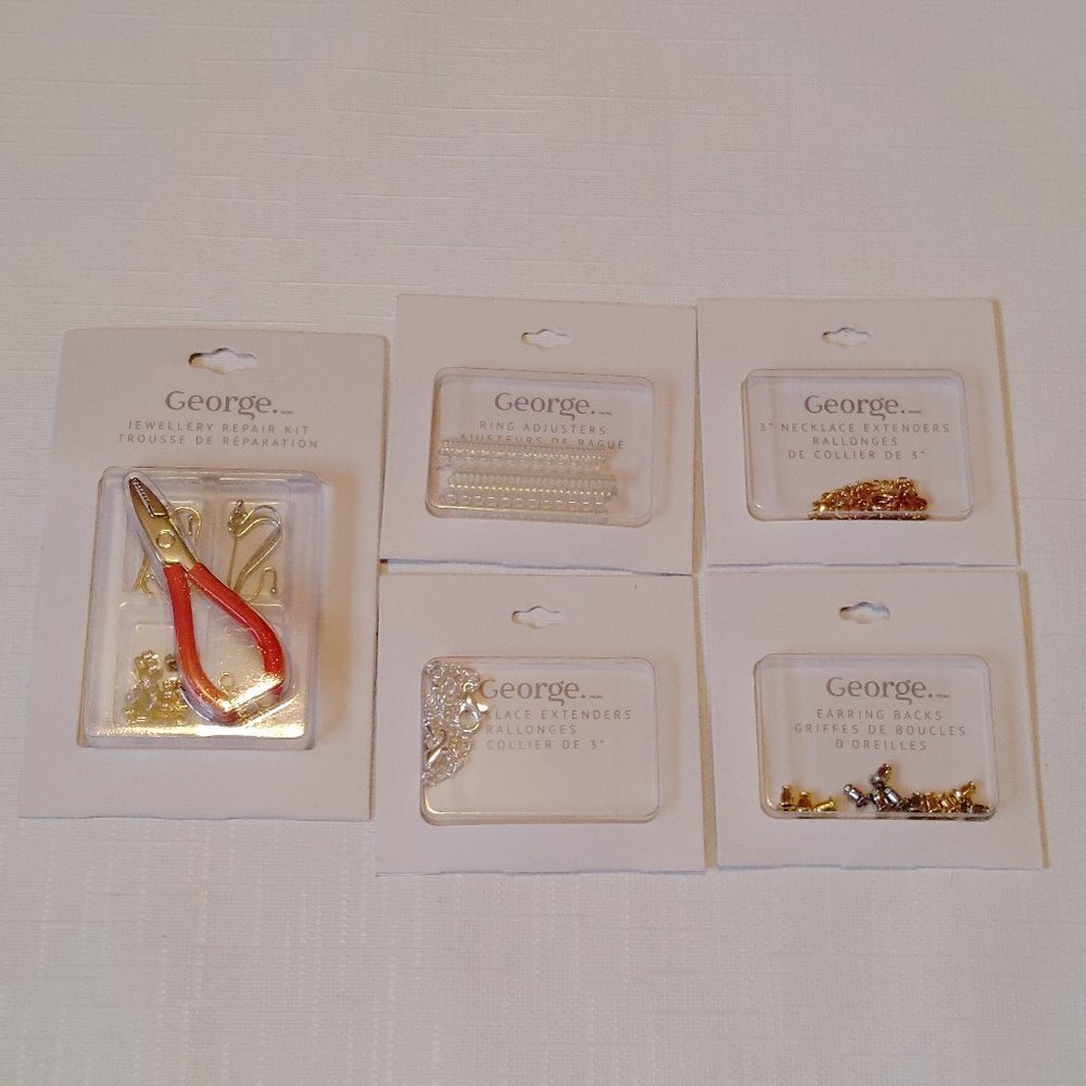 Jewellery Repair Kit + Jewellery Lot of 4 Packs BNWT